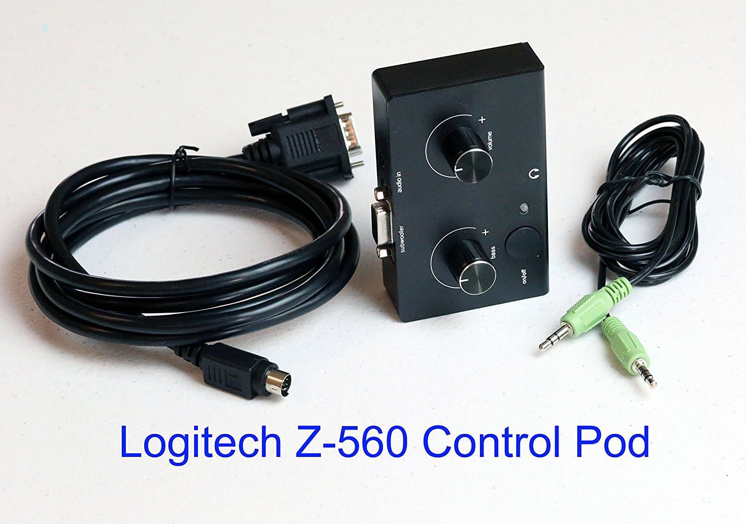 Replacement Control Pod Wired Remote for Logitech Z-560 Computer Speaker