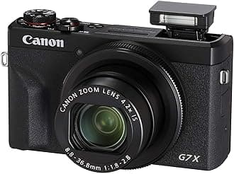PowerShot Digital Camera [G7 X Mark III] with Wi-Fi & NFC - International Version - Black