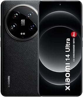 Xiaomi 14 Ultra 5G Smartphone,12GB+256GB, 6.73 inch HyperOS Snapdragon 8 Gen 3 Octa Core 4nm up to 3.3GHz,China version (Black)