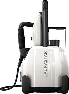 Lift White Steam Iron: 3 In 1 Iron, Continuous Steam Pressure Textile Steamer And Purifier