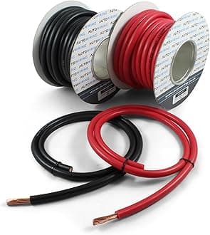 Automotive Hi-Flex 170 Amp 25mm² 4 AWG Battery/Starter/Inverter/Welding PVC Cable Wire (Black, 8 Metre)