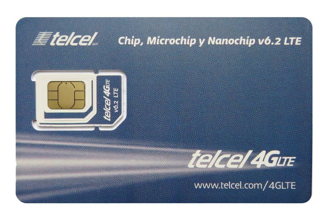 Mexico Prepaid Basic SIM Card Universal SIM