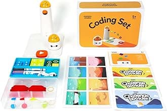 Matatalab Coding Robot Set for Kids Ages 4+, STEM Educational Toy, Early Programming for Kids, Learn to Code Robot for Homeschool & Classroom Ages 4-10