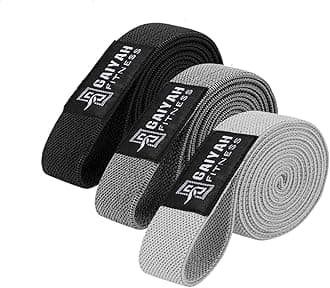 Long Resistance Bands for Working Out Women, Fabric Resistance Band, Stretch Bands for Exercise Bands Resistance Bands Set for Physical Therapy, Elastic Bands for Exercise