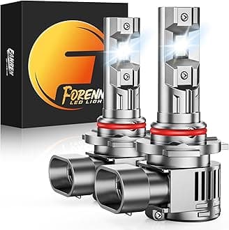 Fahren 2026 New-Gen 9012 HIR2 LED Bulbs, 90000LM 1200% Ultra-Bright, 1:1 Size HIR2 Fog Light Bulb, 6500K Cool IP68 Waterproof, 70000Hrs Lifespan 99.5% Compatible, Back Up Light Assemblies Pack of 2