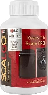 Washing Machine Descaler For Front Load and Top Load Washing Machines pack of 200ml (Part code CLS31460003)