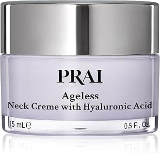 PraiBeauty Ageless Throat & Decolletage Day & Night Creams for Face Care, Premium Skincare Hydrolyzed Collagen Neck Creams with Hyaluronic Acid, Anti Aging, Anti Wrinkle Skin Care Glow Recipe