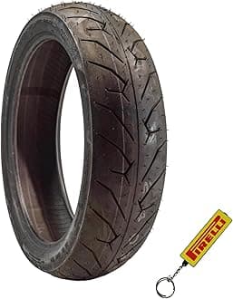 Pirelli Diablo Rosso II Rear Motorcycle Tire 140/70-17 with Keychain