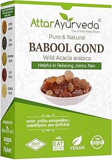 Babul Gond Gum - Kikar Gond - Babool Gond - Acacia arabica Willd (250 Grams)