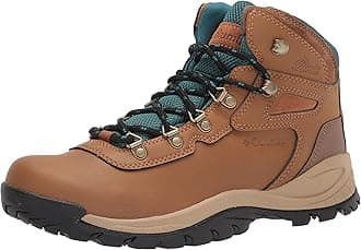 ColumbiaWomen's Newton Ridge Plus Hiking Shoe, Elk, River Blue, 8 Wide