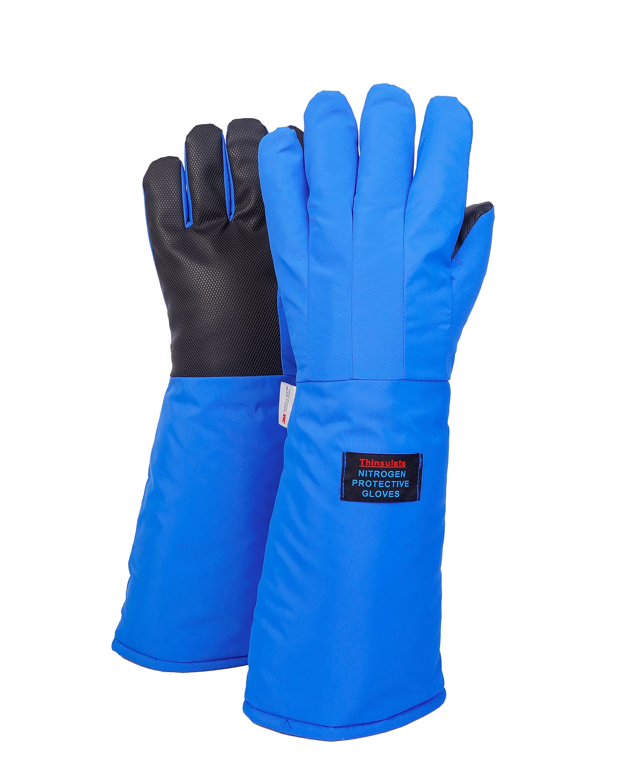 egowz Cryogenic Gloves Low Temperature LN2 Liquid Nitrogen Protective Gloves Cold Storage Safety Frozen Gloves-