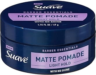 Hair Pomade for Men Barber Essentials Styling, Light Hold and No Shine, For Enhancing Hair Shape and Reducing Frizz, 1.75 oz
