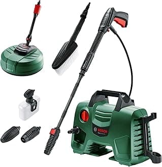 06008A7972 High Pressure Washer EasyAquatak 120 (1500W, Home and Car Kit Included, Max. Flow Rate: 350l/h, in Cardboard Box) - Amazon Exclusive, Green, 37.5 cm*40.0 cm*20.0 cm