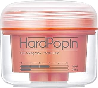 ATS Stylemuse Hard Popin Hair Styling Wax - Men and Women Matte Molding Cream Firm Hold 100 gram 3.53 ounce