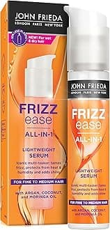 John Frieda Frizz Ease All-in-1 Lightweight Serum 50ml, Light Hair Serum for Fine to Medium Hair