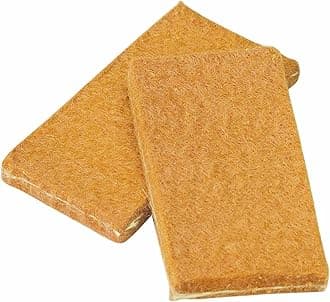 WALTER 54B026 High Conductivity Standard Cleaning Pads - (Pack of 10) 1-51/64 in. X 29/32 in. Foldable, Double Sided Scouring Pads. Welding Pads