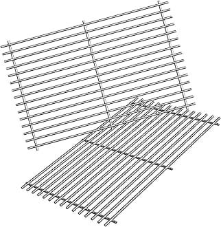 2Pack 19.5'' Stainless Steel Cooking Grill Grates Replacement for Weber Genesis 300 Series, Genesis E310 E320 E330 S310 S320 S330, Replacement Parts for Weber 7528/7524