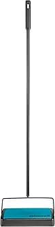 Easy Sweep Compact Carpet & Floor Sweeper, 2484A, Teal