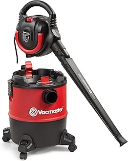 Vacmaster Wet/Dry Vacuum with Detachable Blower 6 Gallon 5 Peak HP-VBVB611PF 1101