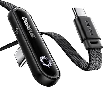 Baseus Right Angle USB C Charger Cable 6.6ft