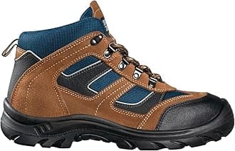 Safety Jogger X2000, Unisex - Adults Working & Safety Shoes S3, Brown, (blk/brn/navy 10A blk/brn/navy), EU 43