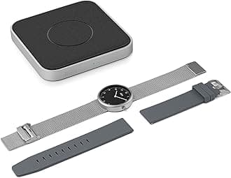 Braun2-Hand Analogue Quartz Watch with Additional Silicone Rubber Strap, Quick-Release Spring Bars, 38mm.