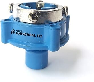 LSRP's Universal Fit Faucet Water Tap Adapter/Washing Machine Tap Adapter - Tap Connector/Water tap Faucet Connector for Fully Automatic Washing Machines Inlet Hose Pipe - 1U, ABS