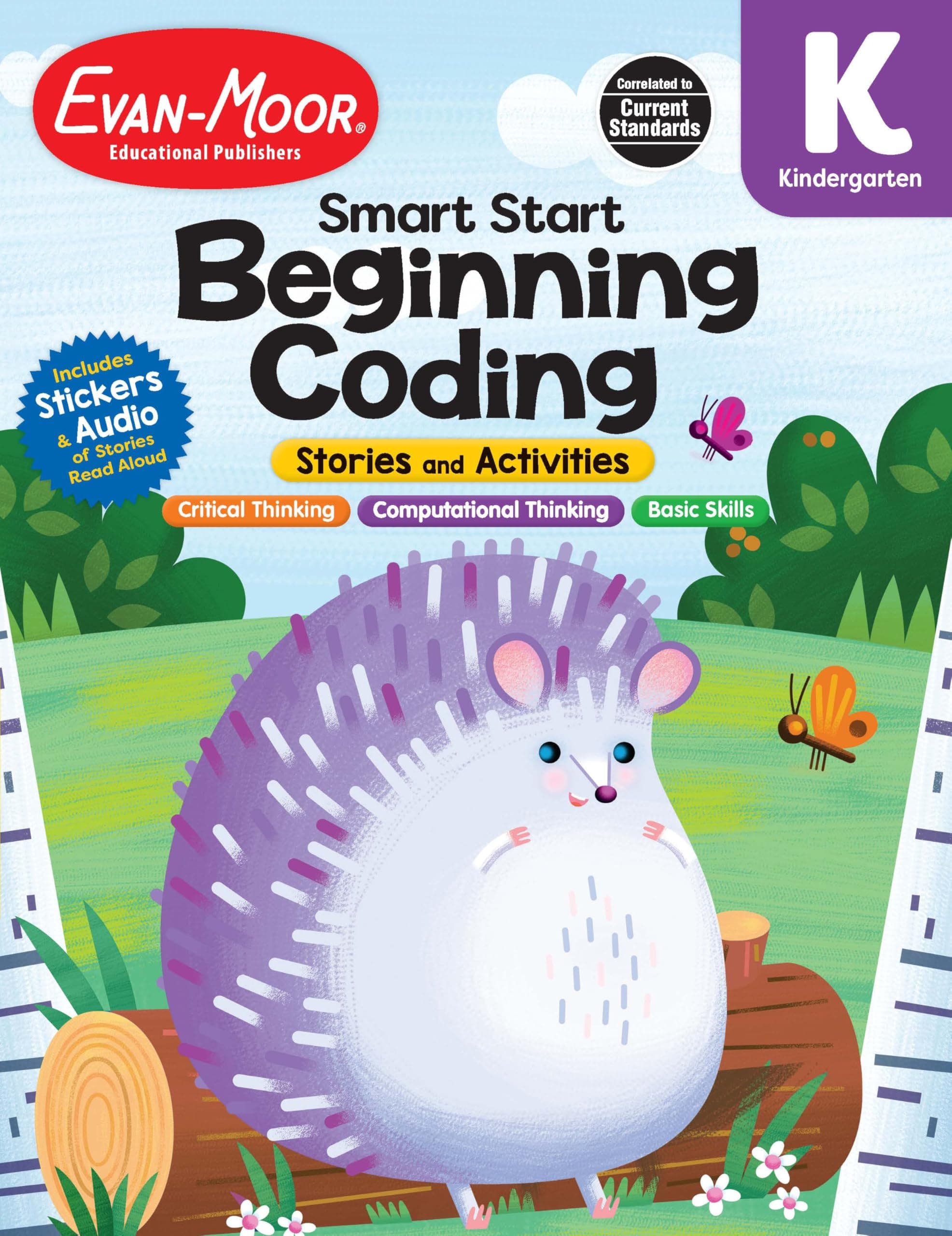 Smart Start: Beginning Coding Stories and Activities, Kindergarten Workbook Paperback – 1 Jan. 2022