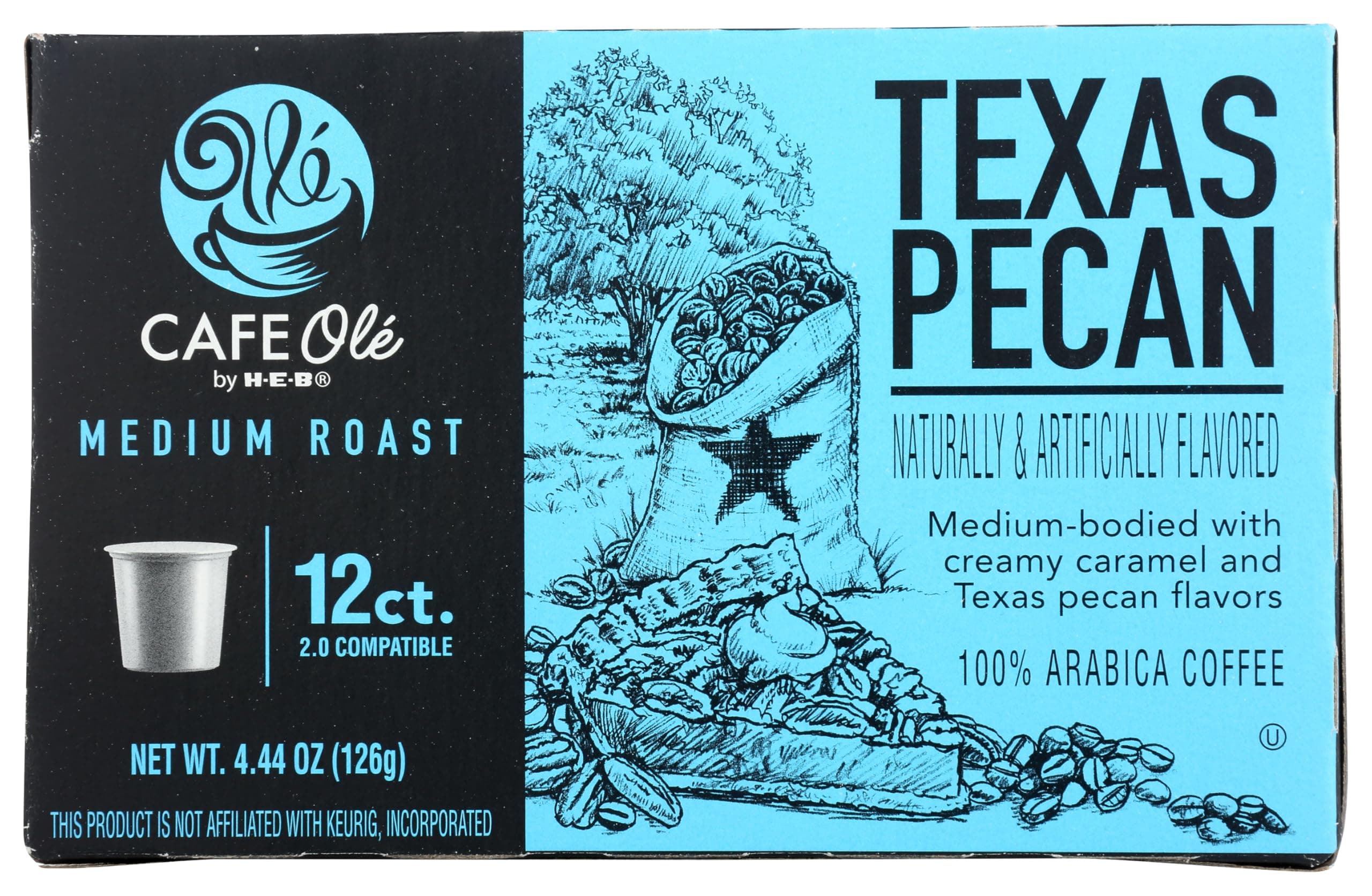 H.E.B. Texas Pecan 12 Count ONE BOX