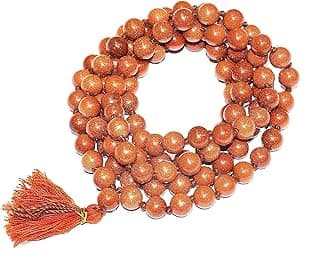 108 Mala Prayer Beads Necklace Natural Stones Meditation Yoga jewelry Hand Knotted Japa Mala Beaded Long Tassel Necklace with Tree of Life Pendant for Men and Women Rosary