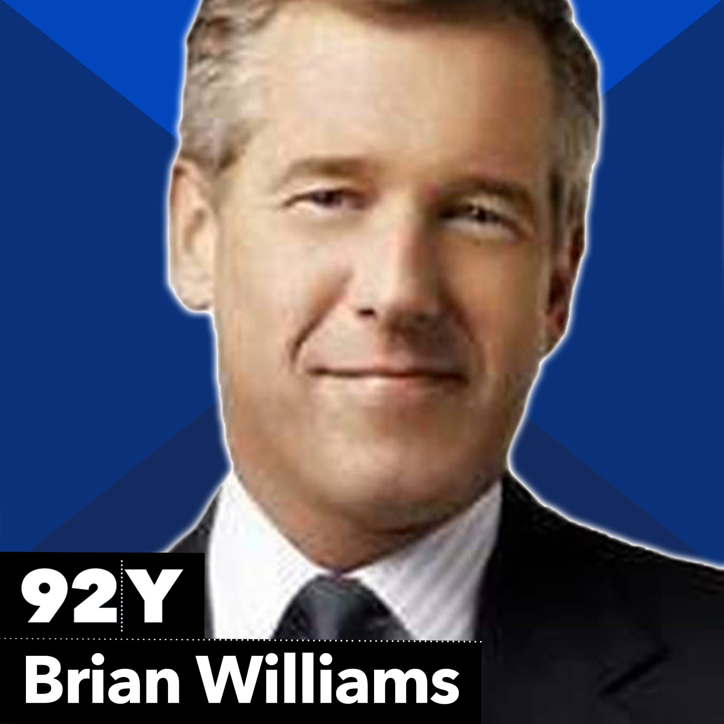 Brian Williams with Jonathan Tisch