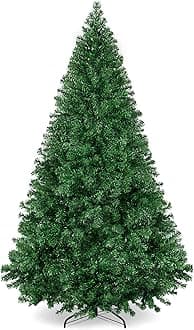 Best Choice Products Artificial Christmas Tree, 4.5ft Premium Unlit Pine Design, Dense Branches Realistic Holiday Décor​ w/Easy Assembly - Green