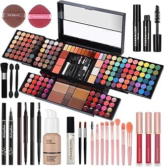Professional Big Makeup Kit for Teens Girls & Women Full Kit, Beauty Case wit...