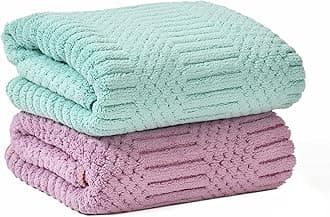 Super Soft Microfiber Hand Towels, Gym & Workout Towels (2 Pieces, Multi Color), 400 TC