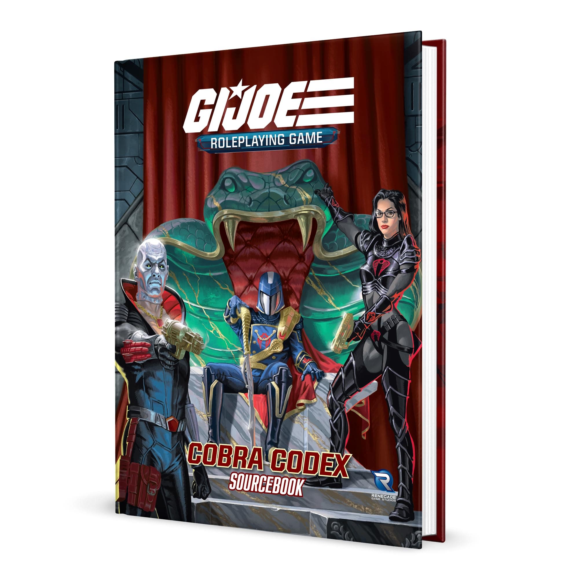 Renegade Game Studios G.I. Joe RPG Cobra Codex Sourcebook - Character Options & Campaign Guide