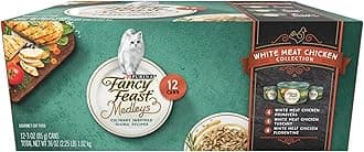 Wet Cat Food, Elegant Medleys, White Meat Chicken Recipe, 3-Ounce Can, Pack Of 12 (Pack Of 1)