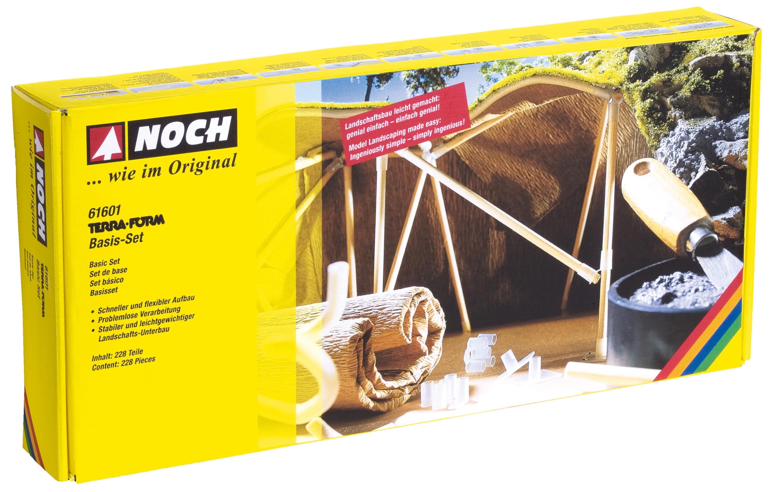 Noch 61601 Terra-Form Basic Set G,0,H0,TT,N,Z Scale