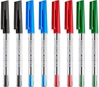STAEDTLER Medium 0.5mm 430 M Stick Ballpoint Pens Writing Pen Smooth (Multicolor)