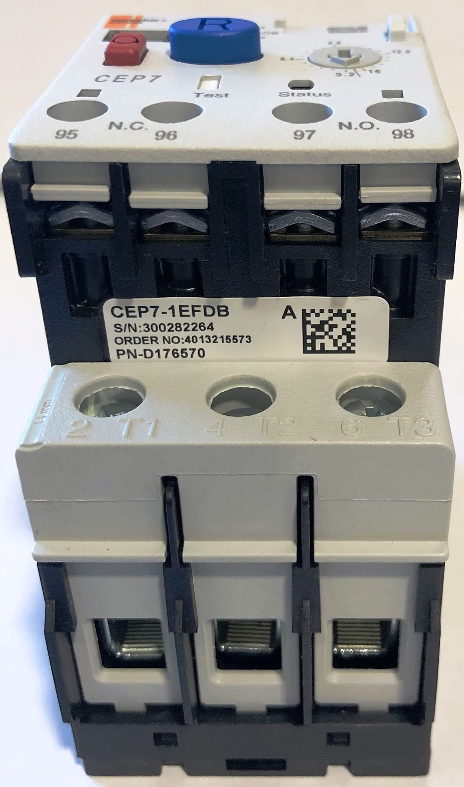 Sprecher + Schuh CEP7-1EFDB Solid State Overload Relay, 3.2-16A