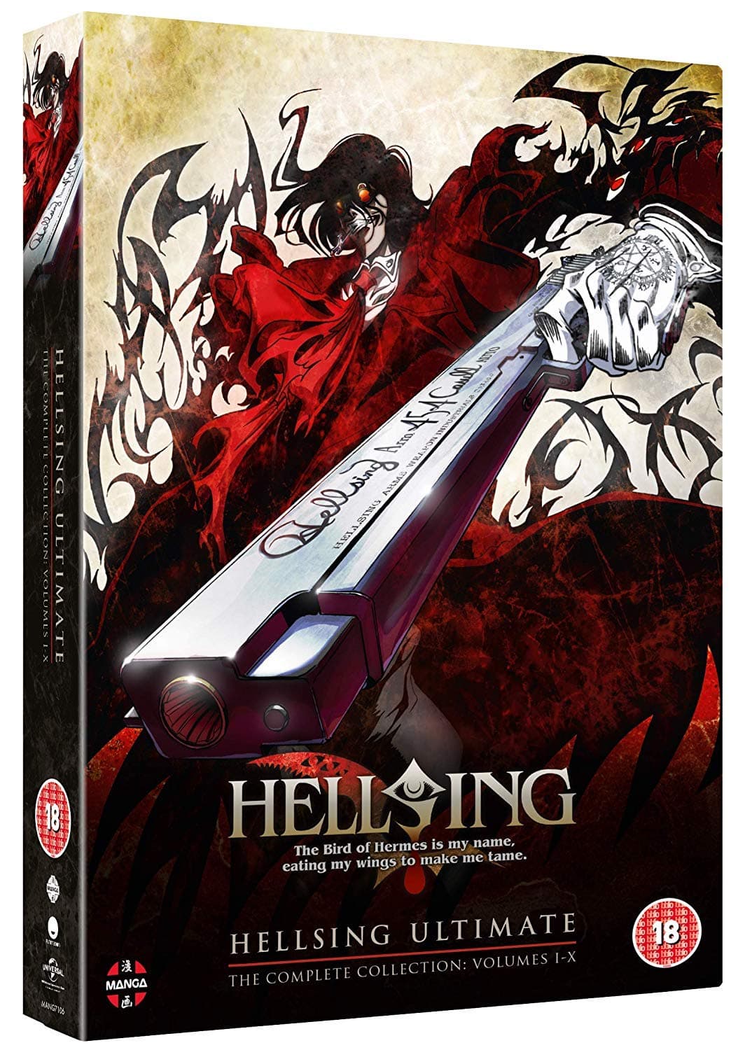 Hellsing Ultimate - Volume 1-10 Complete Collection [DVD]