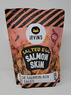 Irvins Salted Egg Salmon Skin, 10.6 Ounce