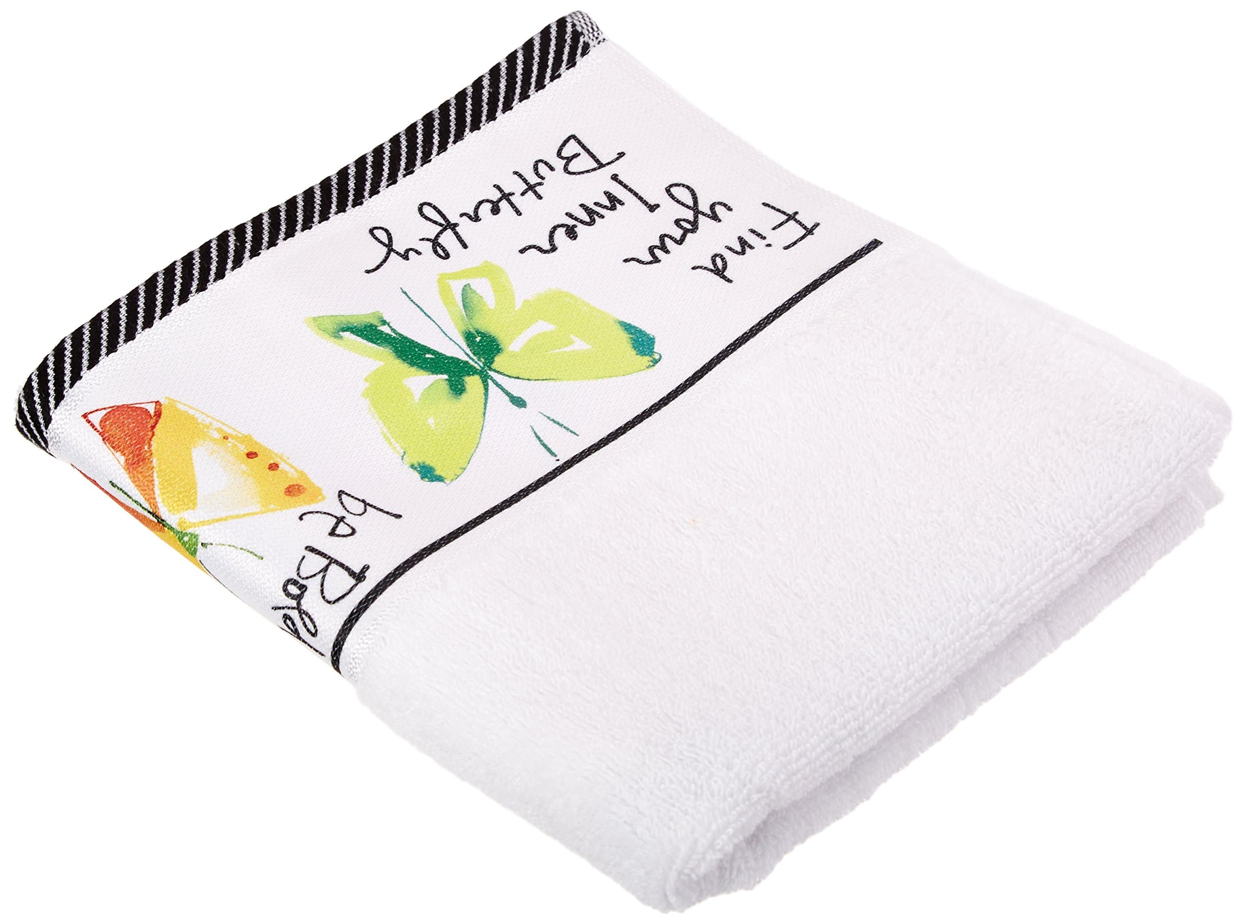 Kathy Davis Flutterby Collection, Hand Towel, Multi