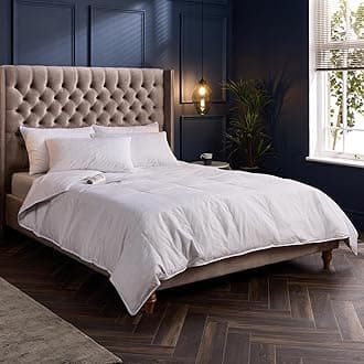 Snuggledown Duvet, Outer 100% Cotton, Filling 80%, 20% Goose Feather, White, King