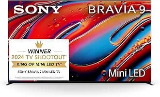 Sony 75 Inch Mini LED QLED 4K Ultra HD TV BRAVIA 9 Smart Google TV with Dolby Vision HDR and Exclusive Features for PlayStation 5 (K-75XR90)