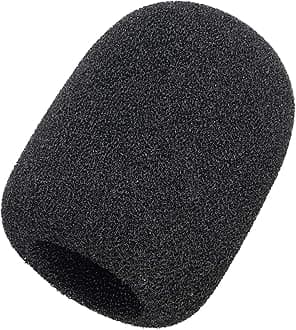 YOUSHARES NT1-A Microphone Pop Filter - Mic Foam Windscreen Cover for Rode NT1-A, NT2-A, NTK, NT1000, NT2000, K2 and Rode Podcaster Microphones