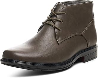 alpine swiss Mens Leather Lined Dressy Ankle Boots
