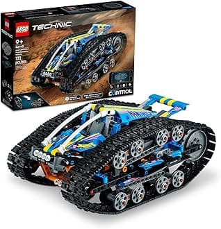 Technic App-Controlled Transformation Vehicle 42140, Off Road Remote Control Car, Building Car Kit That Flips, 2in1 RC Truck and Race Car Toy, Great Gift for Boys, Girls, Kids Who Love RC Cars