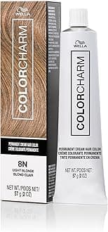 COLORCHARM Permanent Cream Hair Dye | Blonde Hair Color | High Lift, Natural Warm Bronde, Golden Honey Tones | 100% Gray Coverage | Vegan, Free of Phthalates & Parabens | 2 oz.