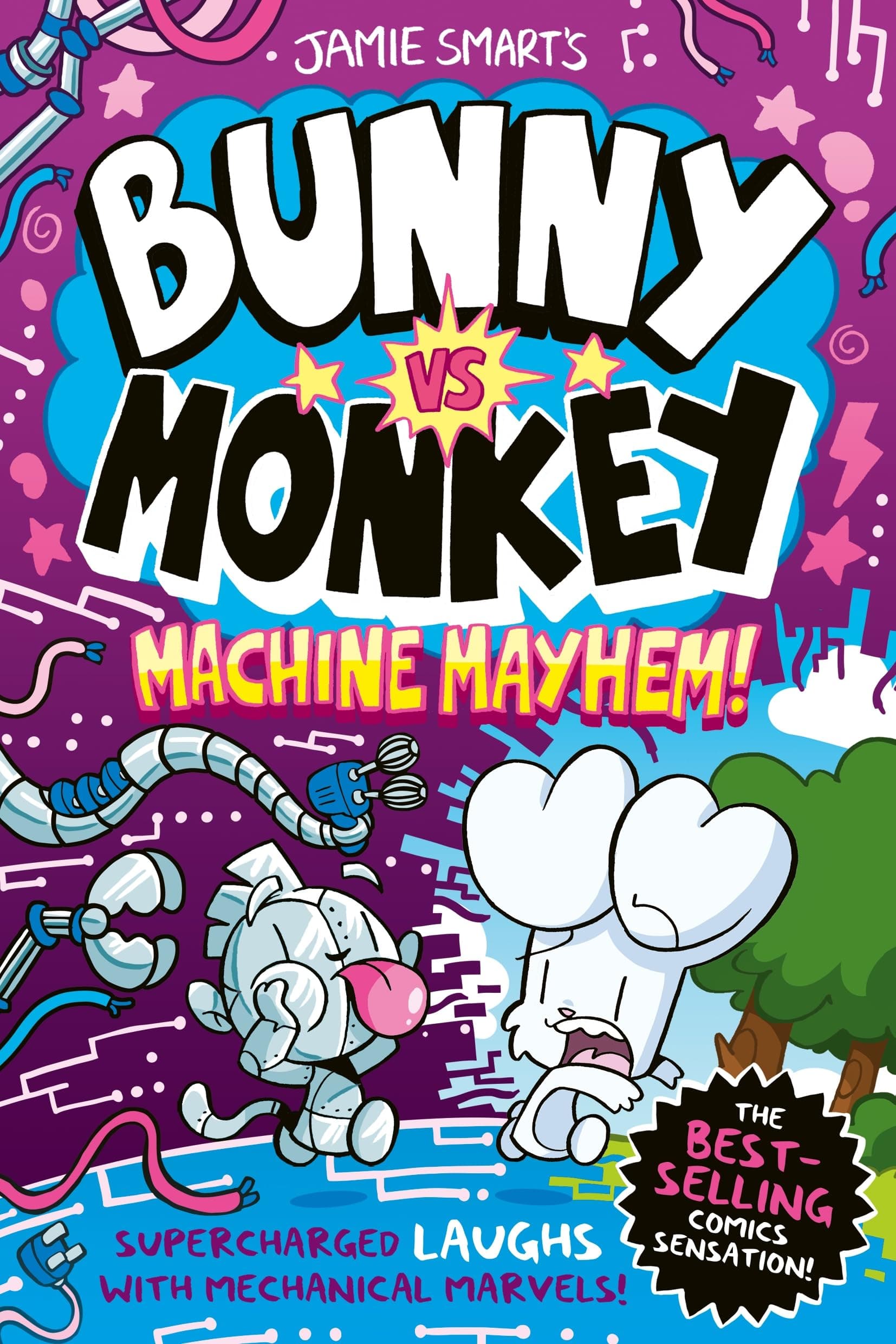 Bunny vs Monkey: Machine Mayhem (a Phoenix Comic Book, from the million-selli...