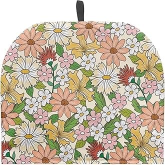Hippie Flower Insulated Teapot Cozy - Keeps Teapot & Kettle Warm, Lightweight Tea Pot Decor